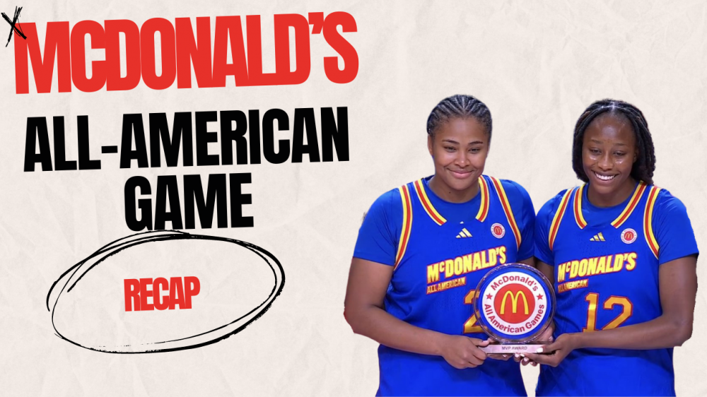 Sarah Strong and Joyce Edwards, co-MVPs of the 2024 McDonald's All-American game.