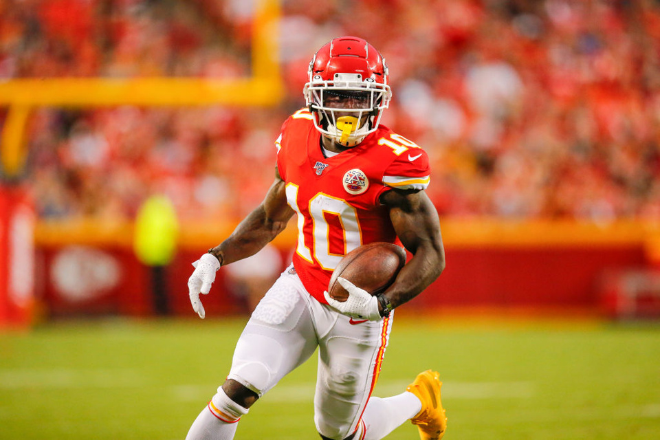 Tyreek Hill Kansas City Chiefs