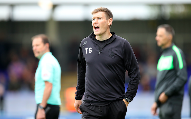 Antony Sweeney is currently interim boss at Hartlepool