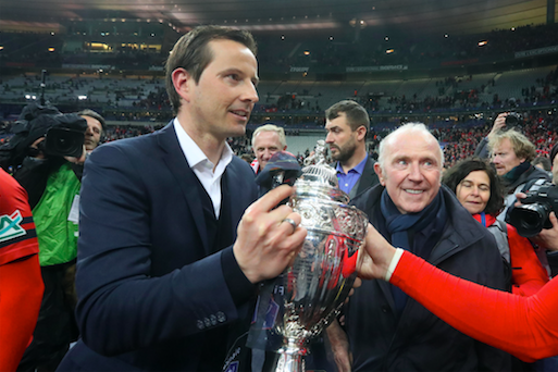 Former cup-winning Rennes boss Julien Stephan is now working his magic at Strasbourg