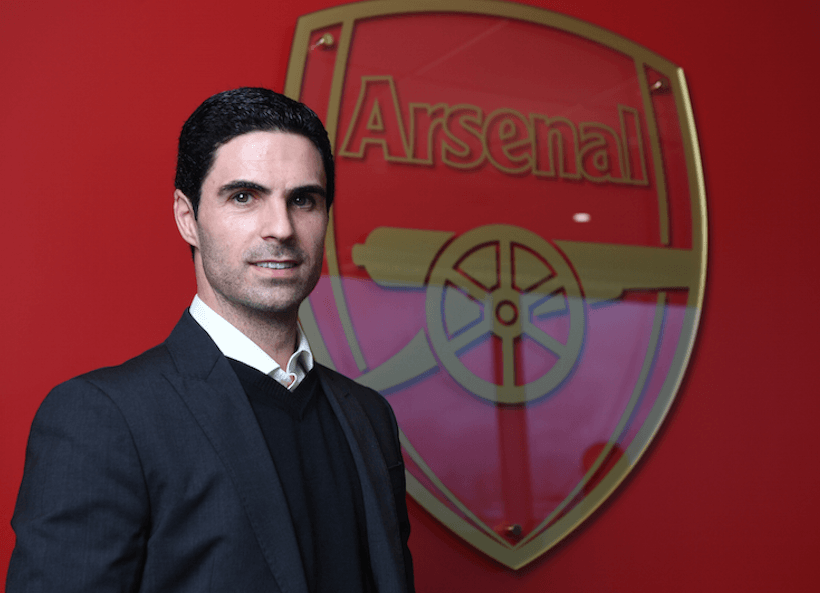 Mikel Arteta is a 10/1 shot