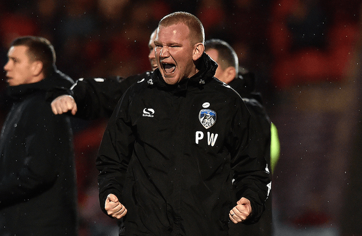 Pete Wild's Halifax came out 2-0 winners when the sides met in April at the Shay Stadium
