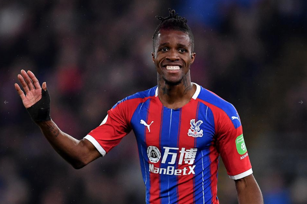 Wilfried Zaha has recorded 1+ shot on target in 14 of his last 16 Premier League matches