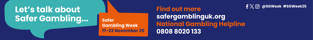 Offer Banner - Safer Gambling Week