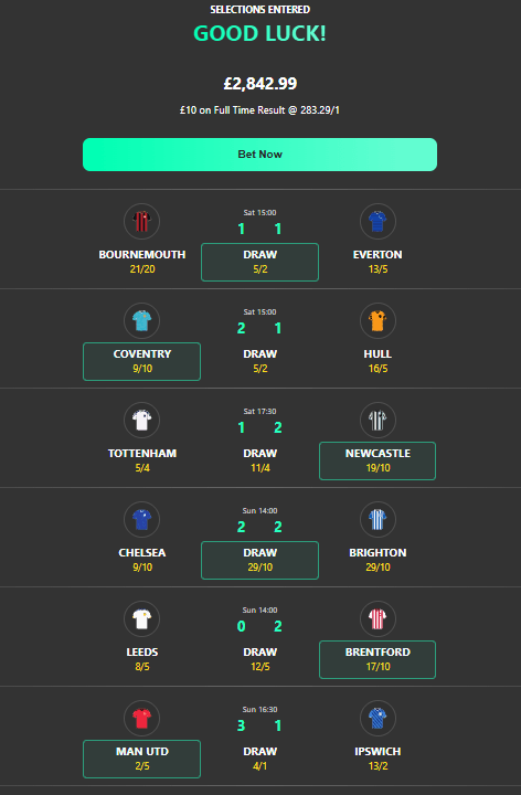 6 scores challenge text next to football image