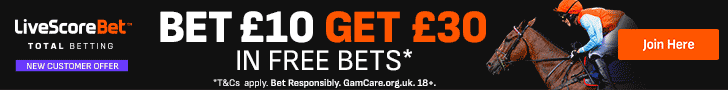 Offer Banner - Bet £10 Get £30