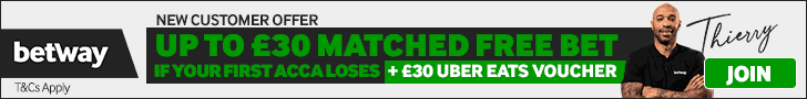 Offer Banner - Get £30 in Free Bets
