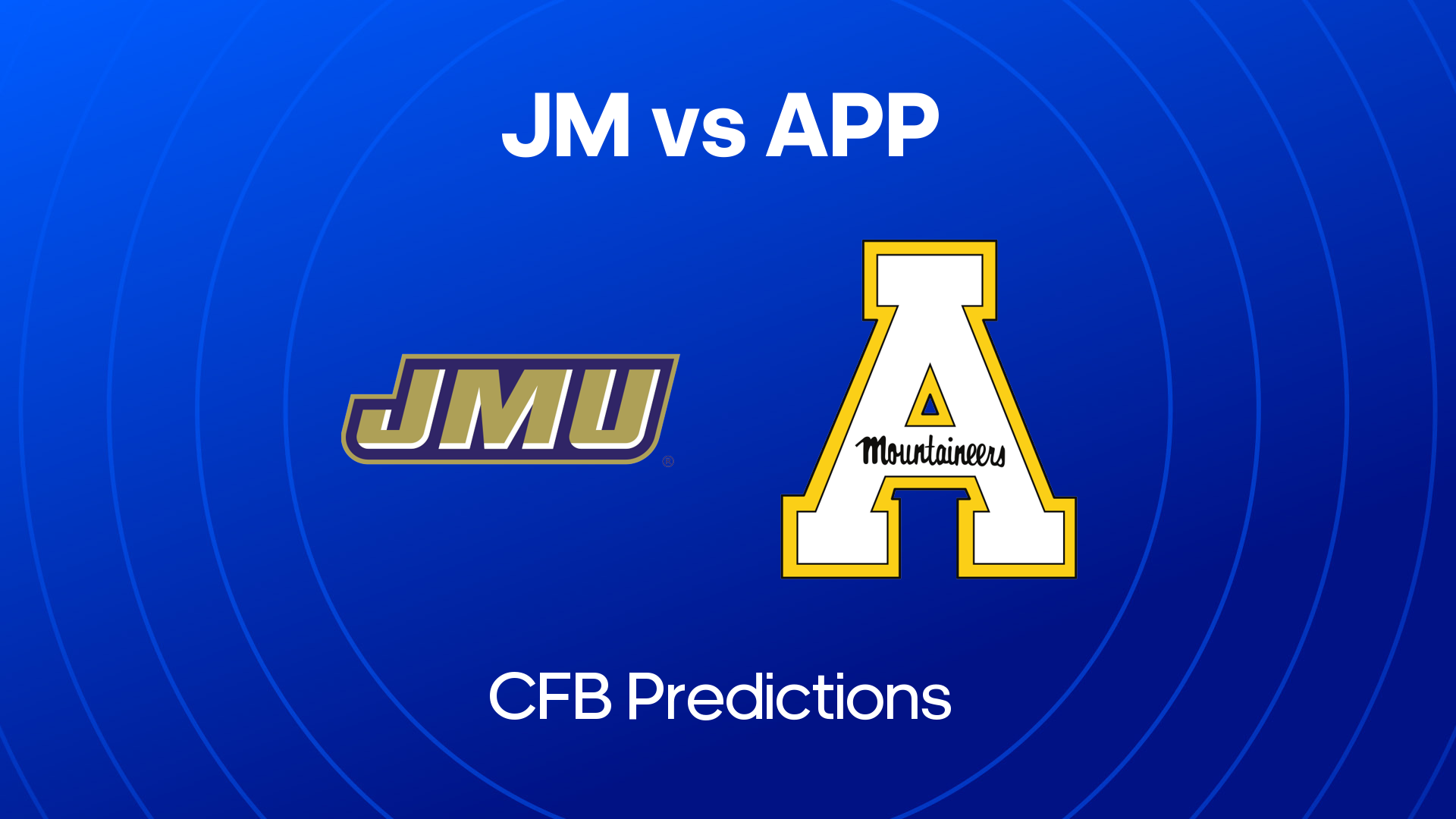 college-football team match up image