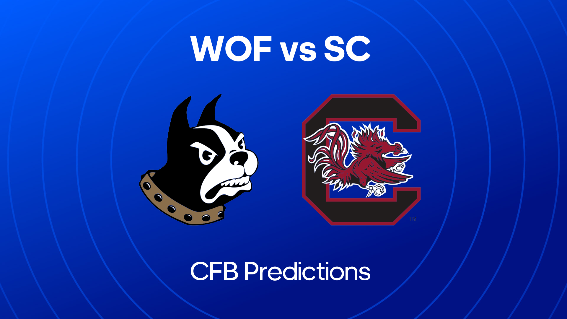 college-football team match up image