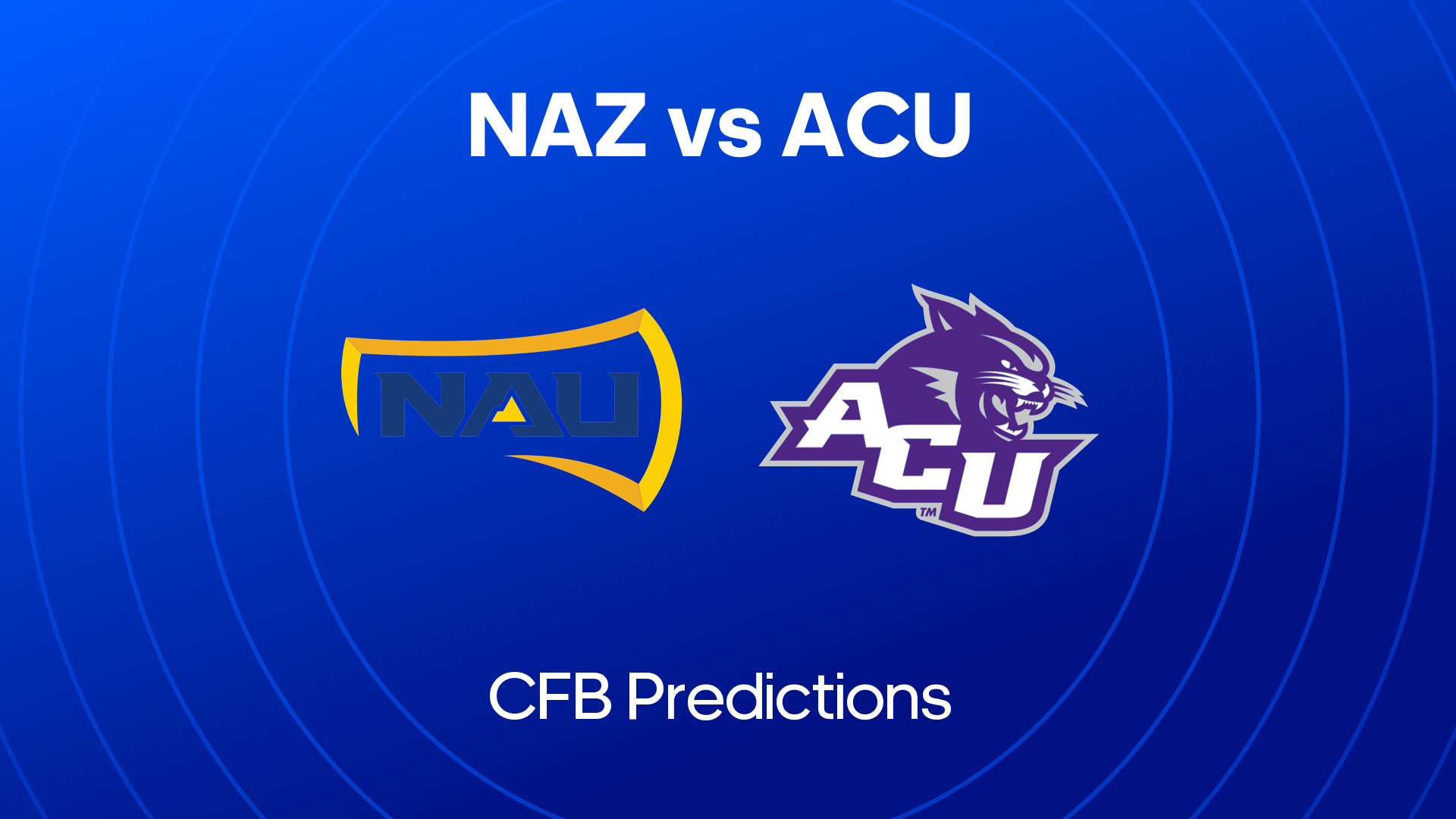 college-football team match up image