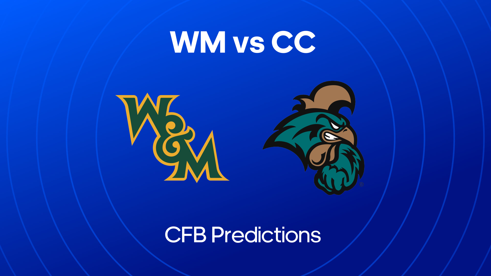 college-football team match up image