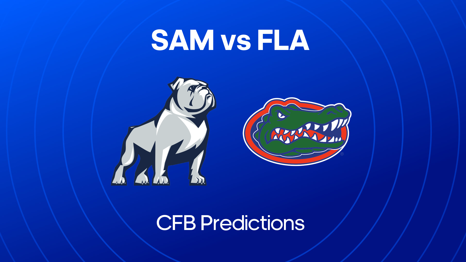 Samford vs. Florida Picks & Best Bets 7th Sep 2024 College Football