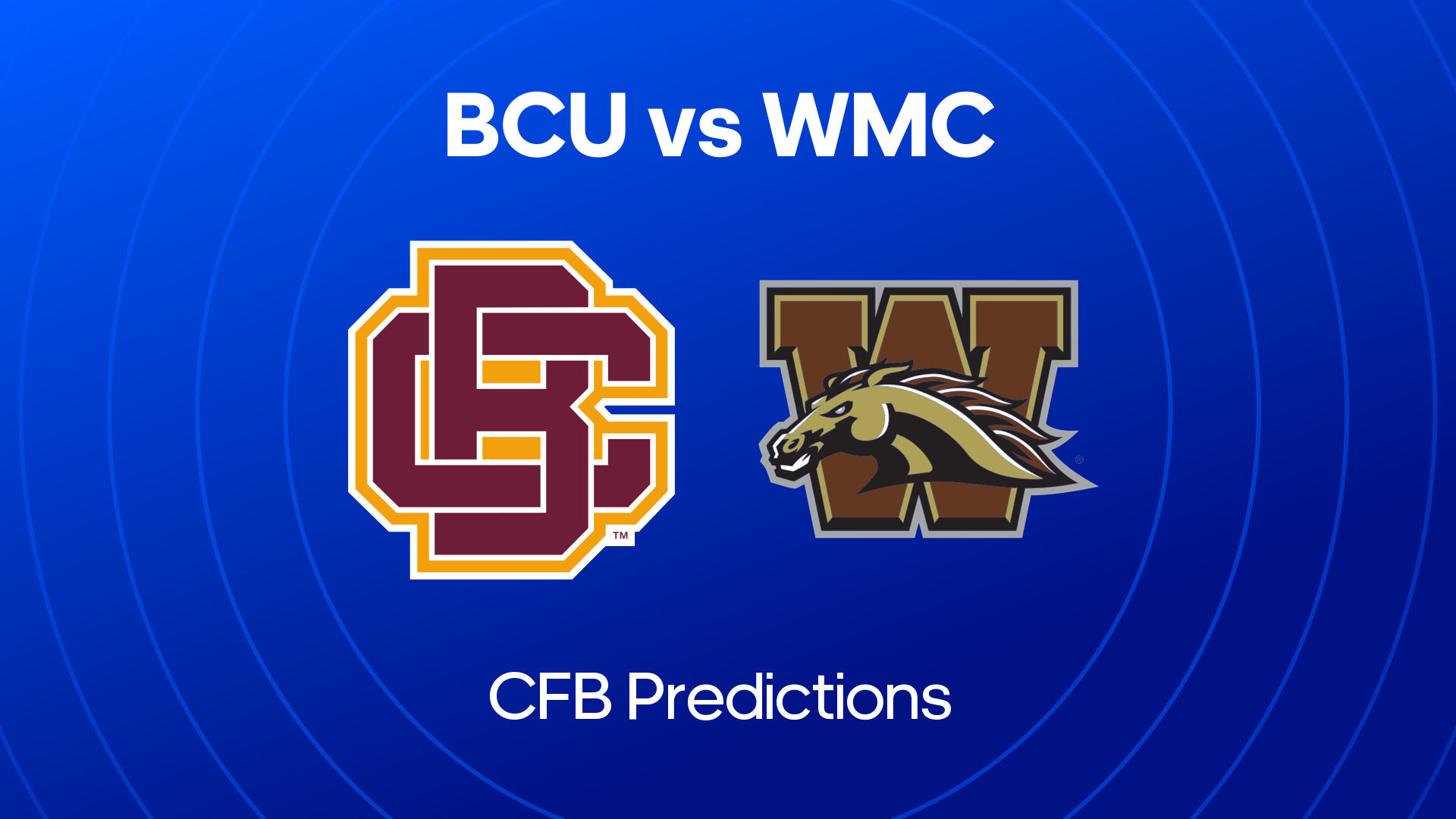 college-football team match up image