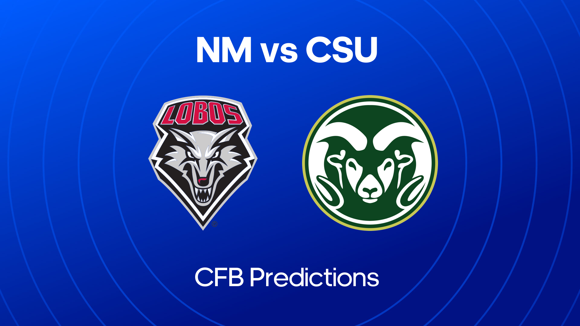 college-football team match up image