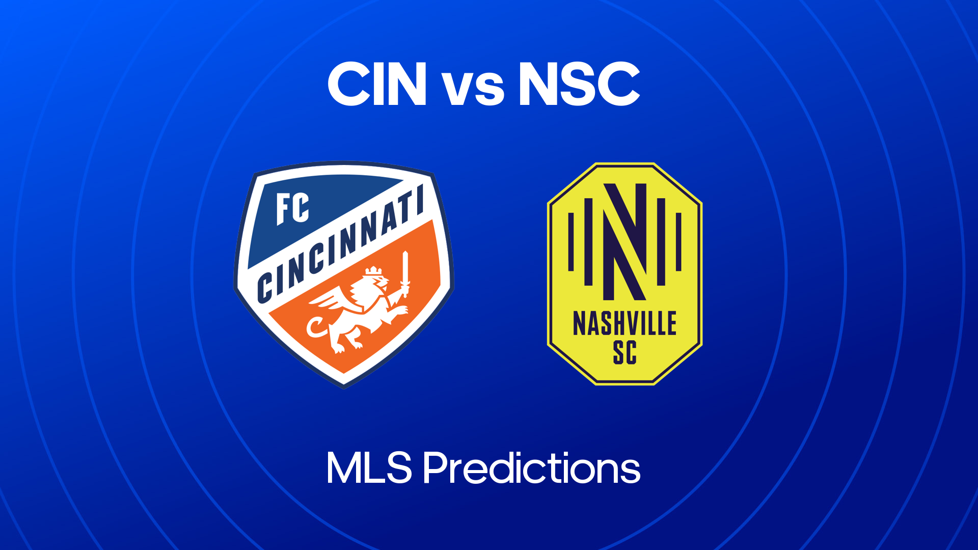 Cincinnati vs Nashville Predictions and Betting Tips