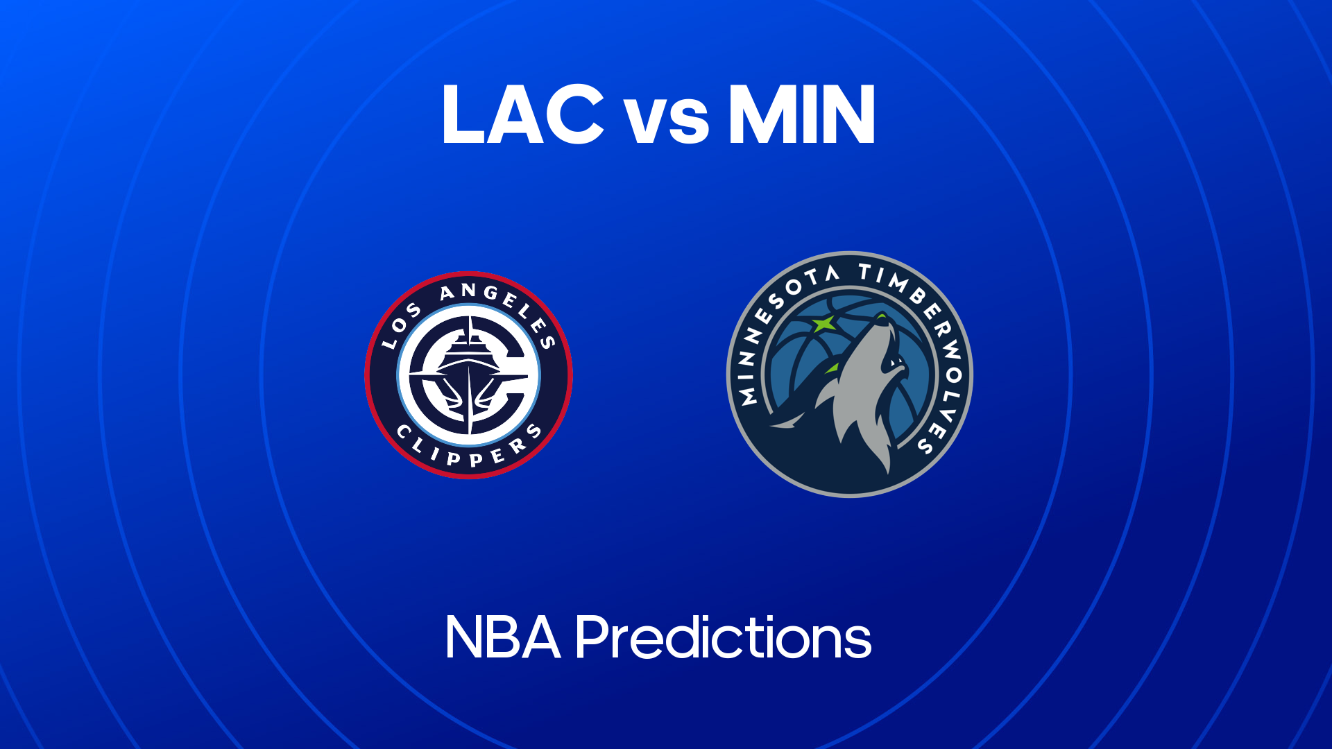 Clippers vs. Timberwolves Picks & Best Bets 6th Jan 2025 NBA